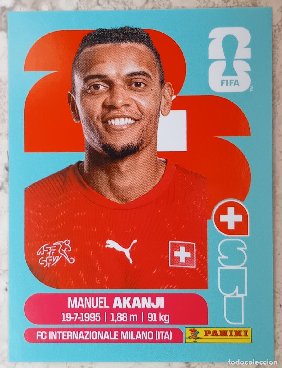 Cromos de F&uacute;tbol: Figurina Panini 2026 Cromo World Cup Usa Mundial 2026 Manuel Akanji Switzerland n SUI 4