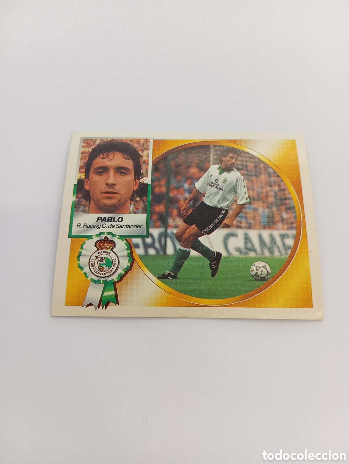 Cromos de F&uacute;tbol: PABLO Racing de Santander Liga Este 1994 1995 NUEVO SIN PEGAR PANINI 94 95