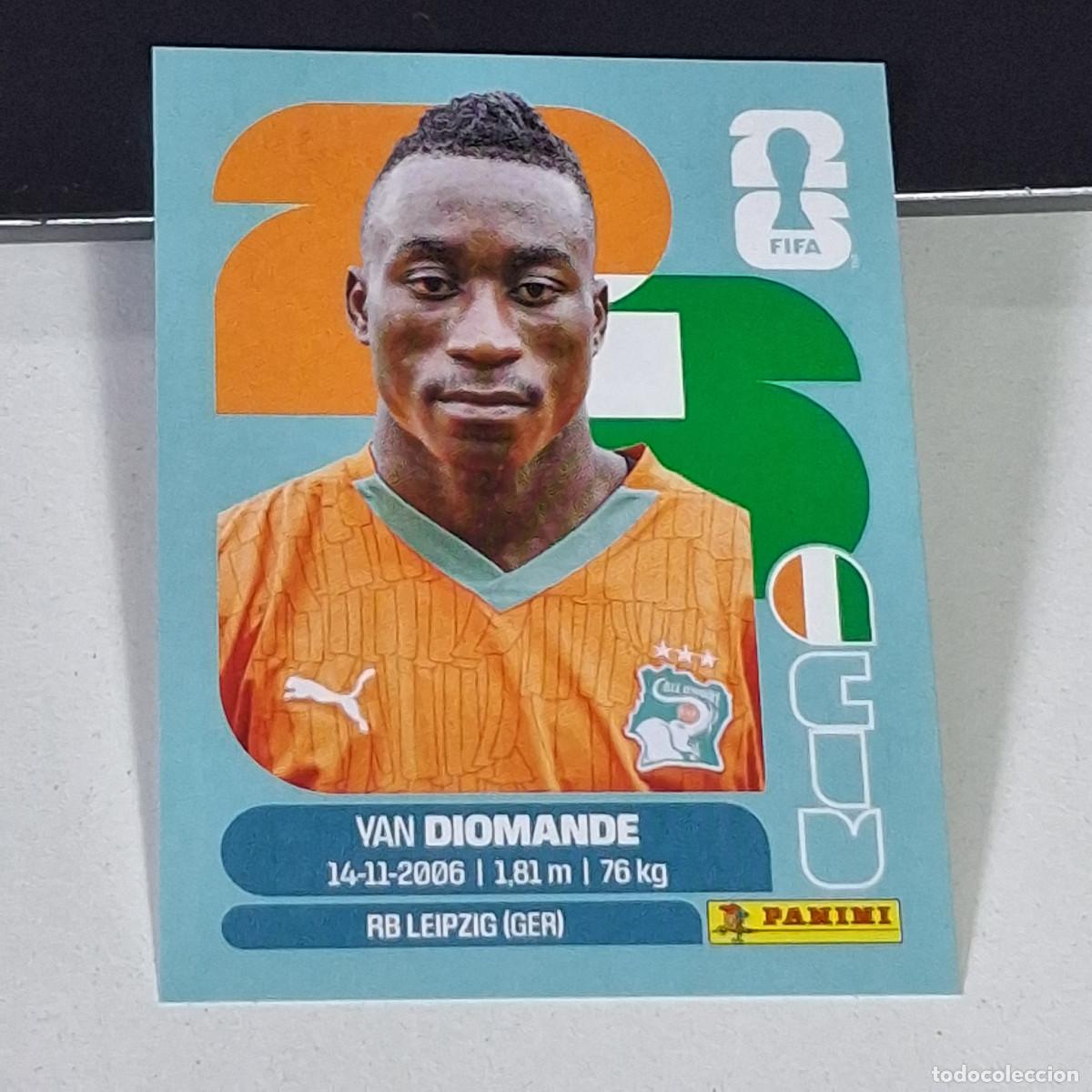 Cartes &agrave; collectionner de Football: B3 CIV18 YAN DIOMANDE 18 COSTA DE MARFIL CIV MUNDIAL FIFA WORLD CUP 2026 STICKER PANINI