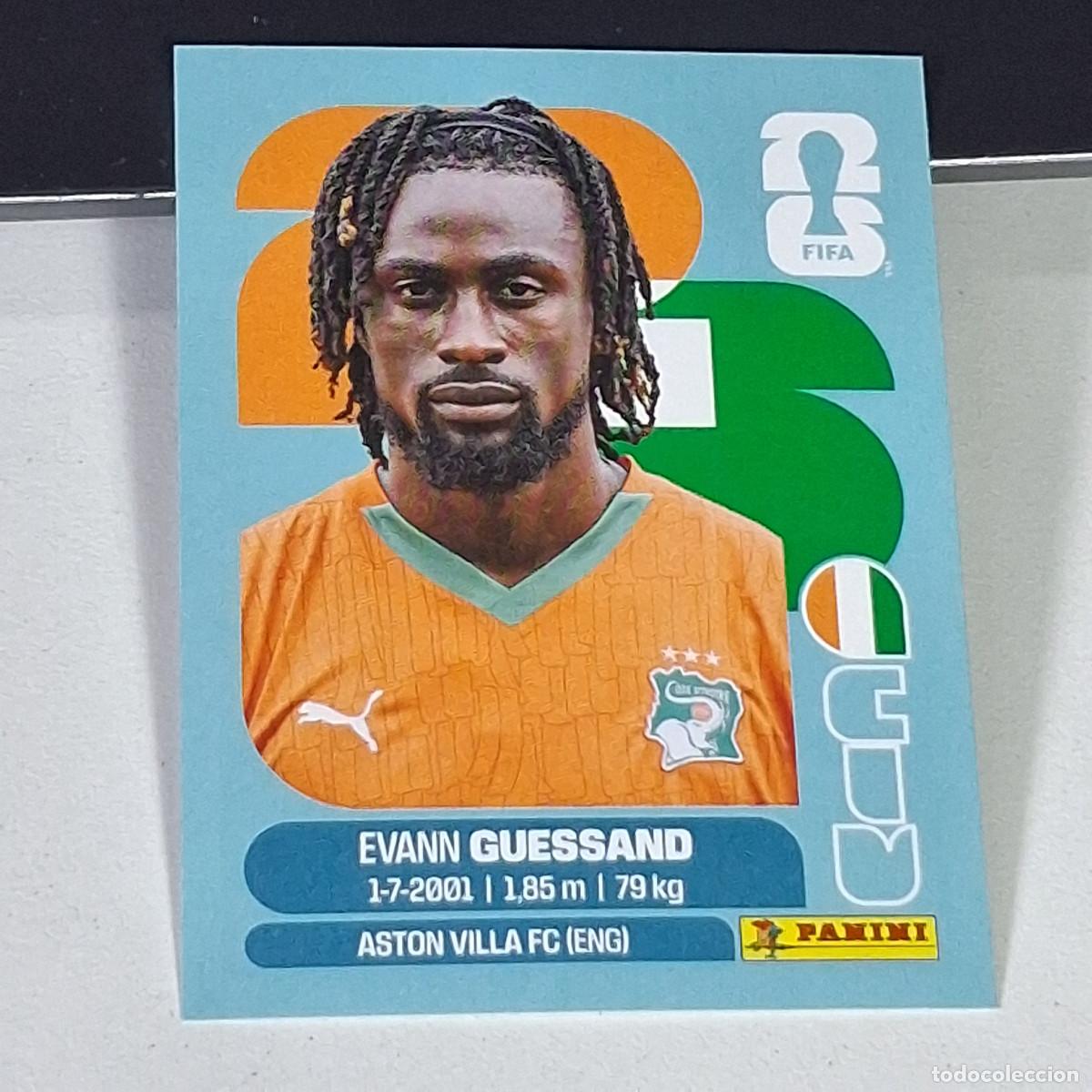 Cromos de F&uacute;tbol: B3 CIV19 EVANN GUESSAND 19 COSTA DE MARFIL CIV MUNDIAL FIFA WORLD CUP 2026 STICKER PANINI