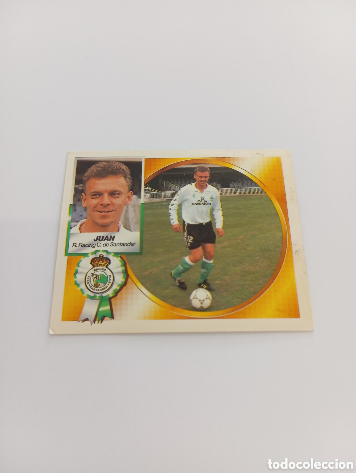 Cromos de F&uacute;tbol: JUAN COLOCA Racing de Santander Liga Este 1994 1995 NUEVO SIN PEGAR PANINI 94 95