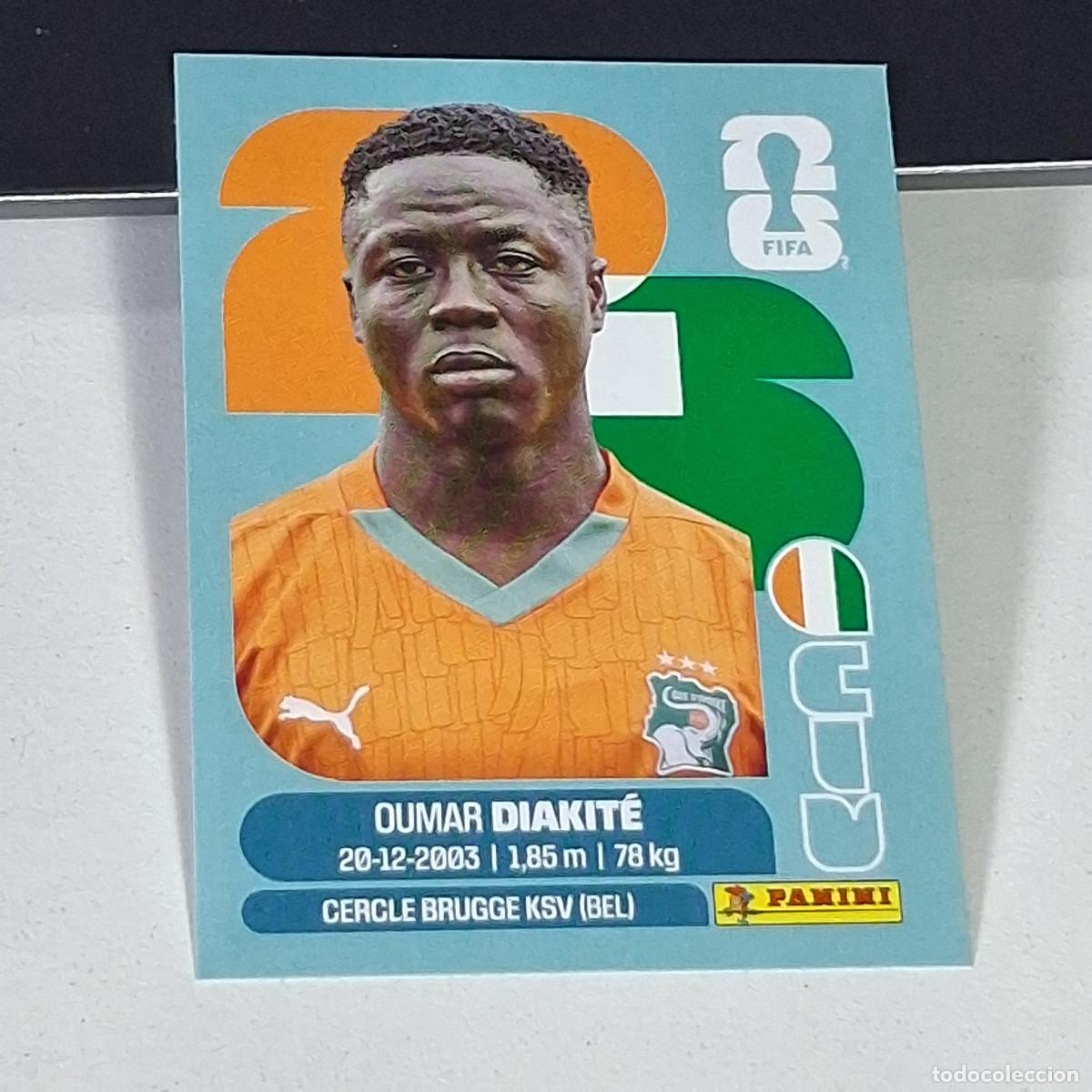 Cromos de F&uacute;tbol: B3 CIV 20 CIV20 OUMAR DIAKITE COSTA DE MARFIL CIV MUNDIAL FIFA WORLD CUP 2026 STICKER PANINI