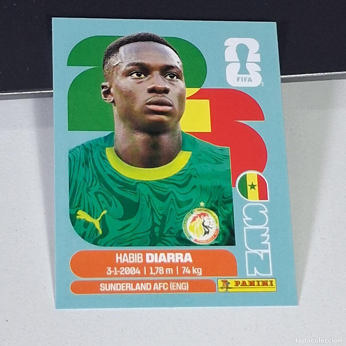 Cromos de F&uacute;tbol: B3 SEN12 HABIB DIARRA 12 SENEGAL SEN MUNDIAL FIFA WORLD CUP 2026 STICKER PANINI