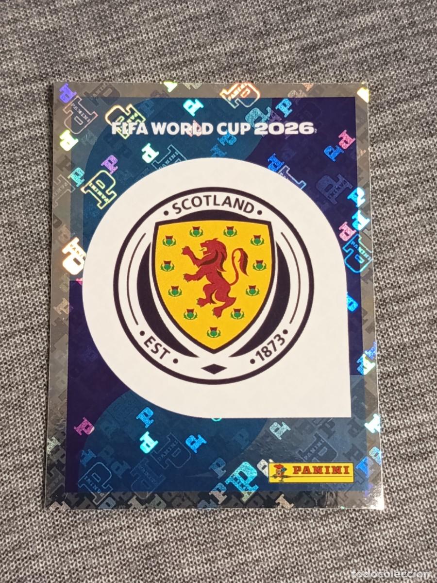 Cromos de F&uacute;tbol: ESCUDO ESCOCIA SCO 1 STICKER MUNDIAL 2026 PANINI FIFA WORLD CUP NUEVO