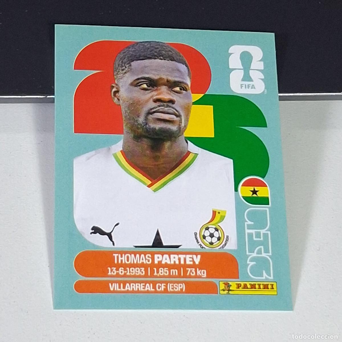 Cromos de F&uacute;tbol: B3 GHA10 THOMAS PARTEY 10 GHANA GHA MUNDIAL FIFA WORLD CUP 2026 STICKER PANINI