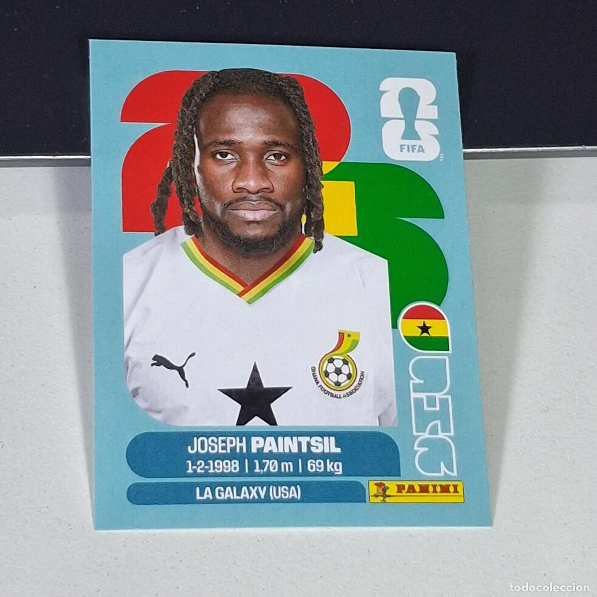 Cromos de F&uacute;tbol: B3 GHA18 JOSEPH PAINTSIL 18 GHANA GHA MUNDIAL FIFA WORLD CUP 2026 STICKER PANINI