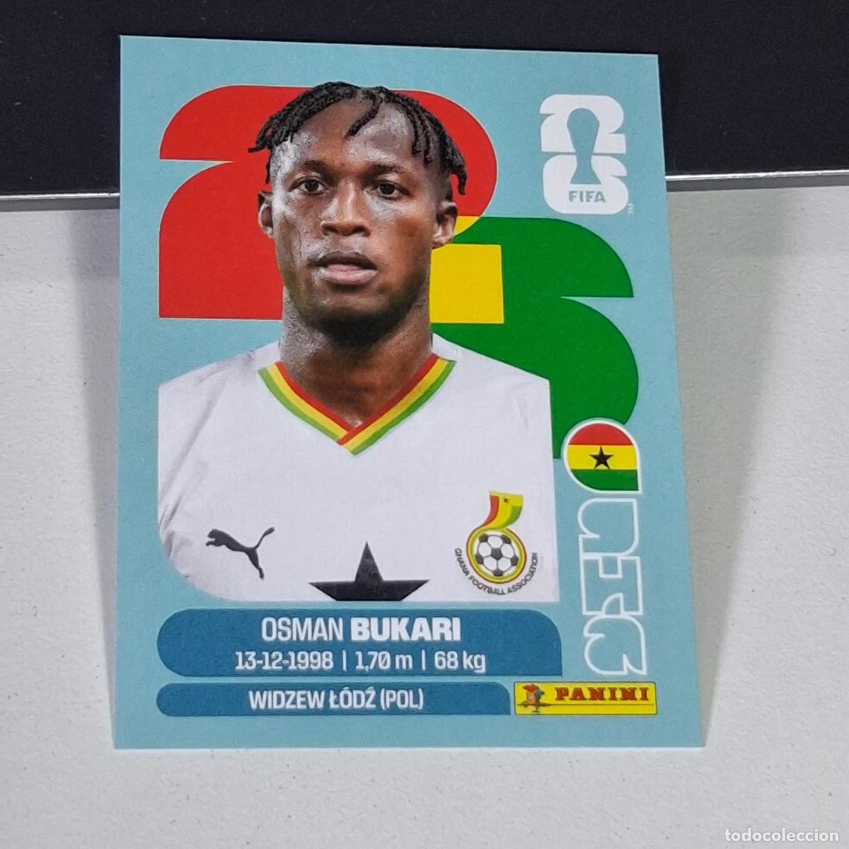 Cromos de F&uacute;tbol: B3 GHA19 OSMAN BUKARI 19 GHANA GHA MUNDIAL FIFA WORLD CUP 2026 STICKER PANINI