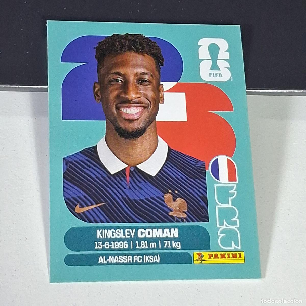 Cromos de F&uacute;tbol: B3 RA18 KINGSLEY COMAN 18 FRANCIA FRANCE FRA MUNDIAL FIFA WORLD CUP 2026 STICKER PANINI