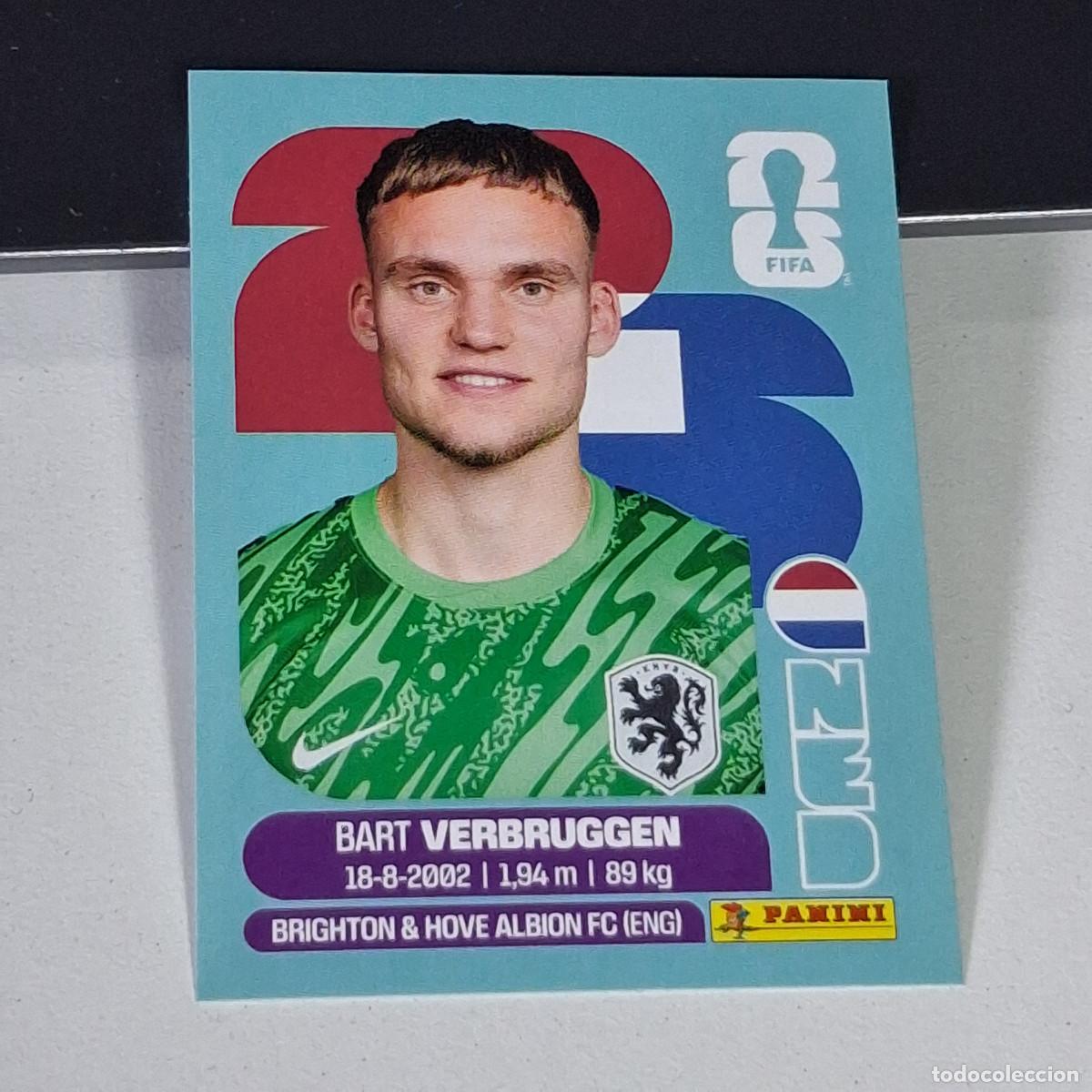 Cromos de F&uacute;tbol: B3 NED2 BART VERBRUGGEN 2 PA&Iacute;SES BAJOS HOLANDA NED MUNDIAL FIFA WORLD CUP 2026 STICKER PANINI
