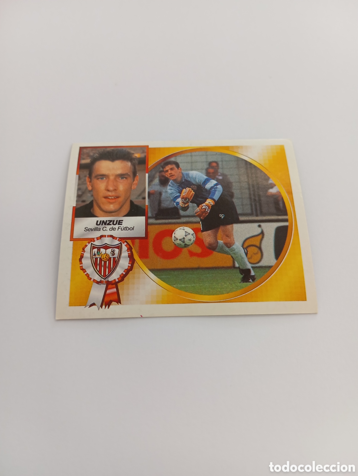 Cromos de F&uacute;tbol: UNZUE Sevilla Liga Este 1994 1995 NUEVO SIN PEGAR PANINI 94 95