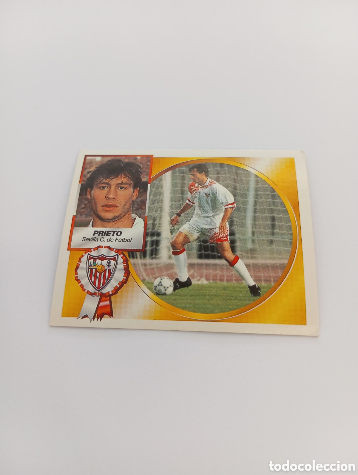 Cromos de F&uacute;tbol: PRIETO Sevilla Liga Este 1994 1995 NUEVO SIN PEGAR PANINI 94 95