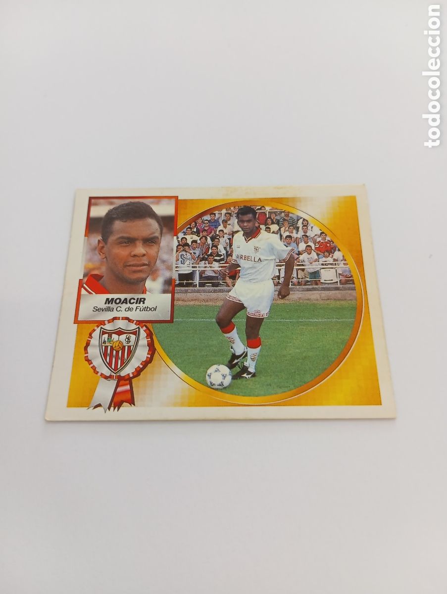 Cromos de F&uacute;tbol: MOACIR COLOCA Sevilla Liga Este 1994 1995 NUEVO SIN PEGAR PANINI 94 95