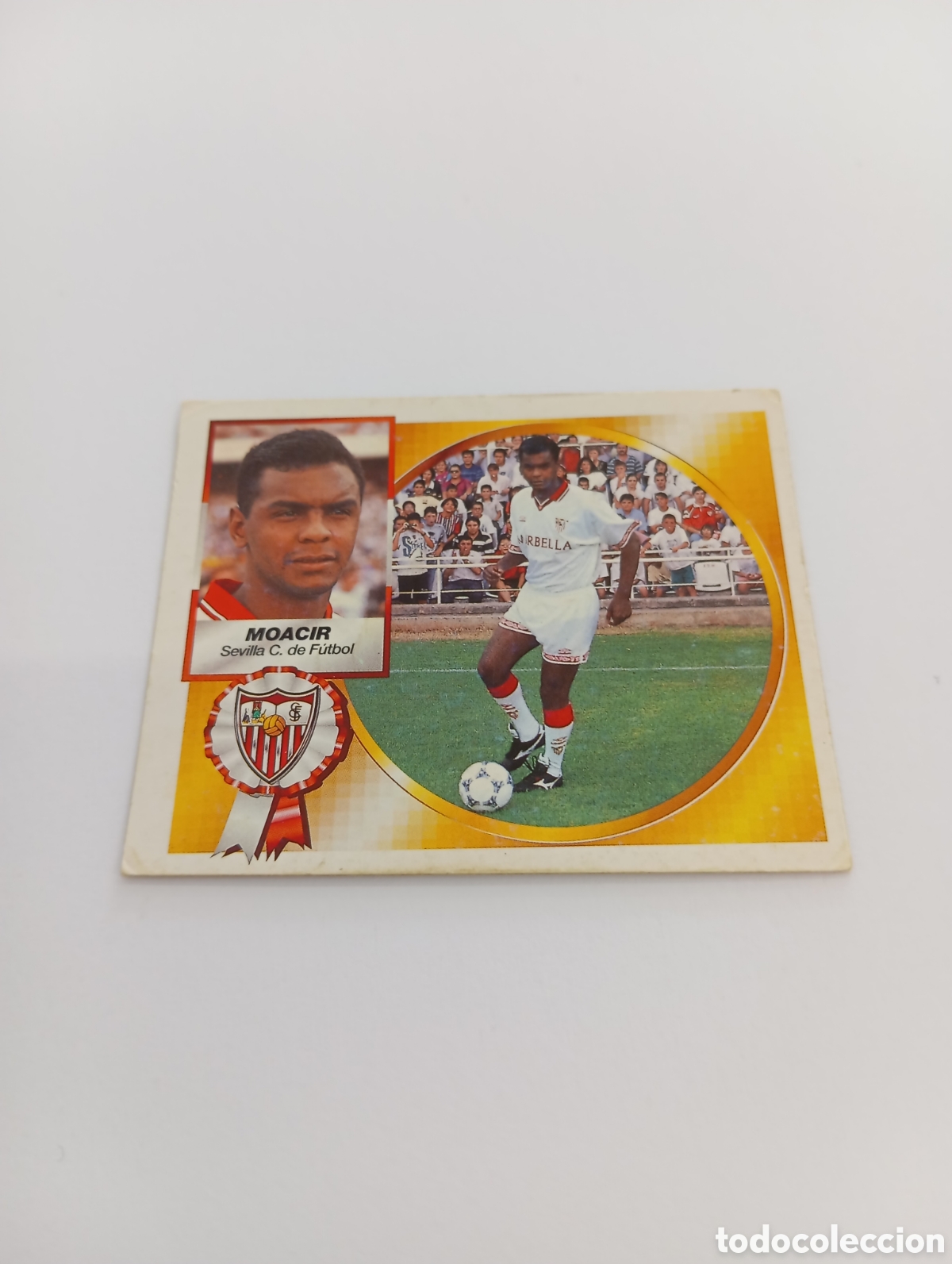Cromos de F&uacute;tbol: MOACIR COLOCA Sevilla Liga Este 1994 1995 NUEVO SIN PEGAR PANINI 94 95