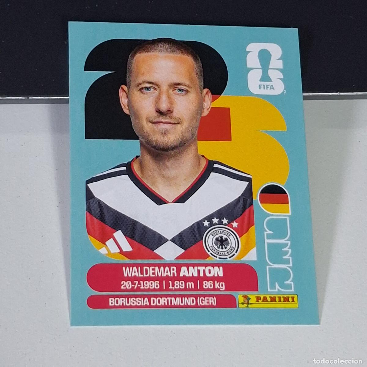 Cromos de F&uacute;tbol: B3 GER7 WALDEMAR ANTON 7 ALEMANIA GERMANY GER MUNDIAL FIFA WORLD CUP 2026 STICKER PANINI