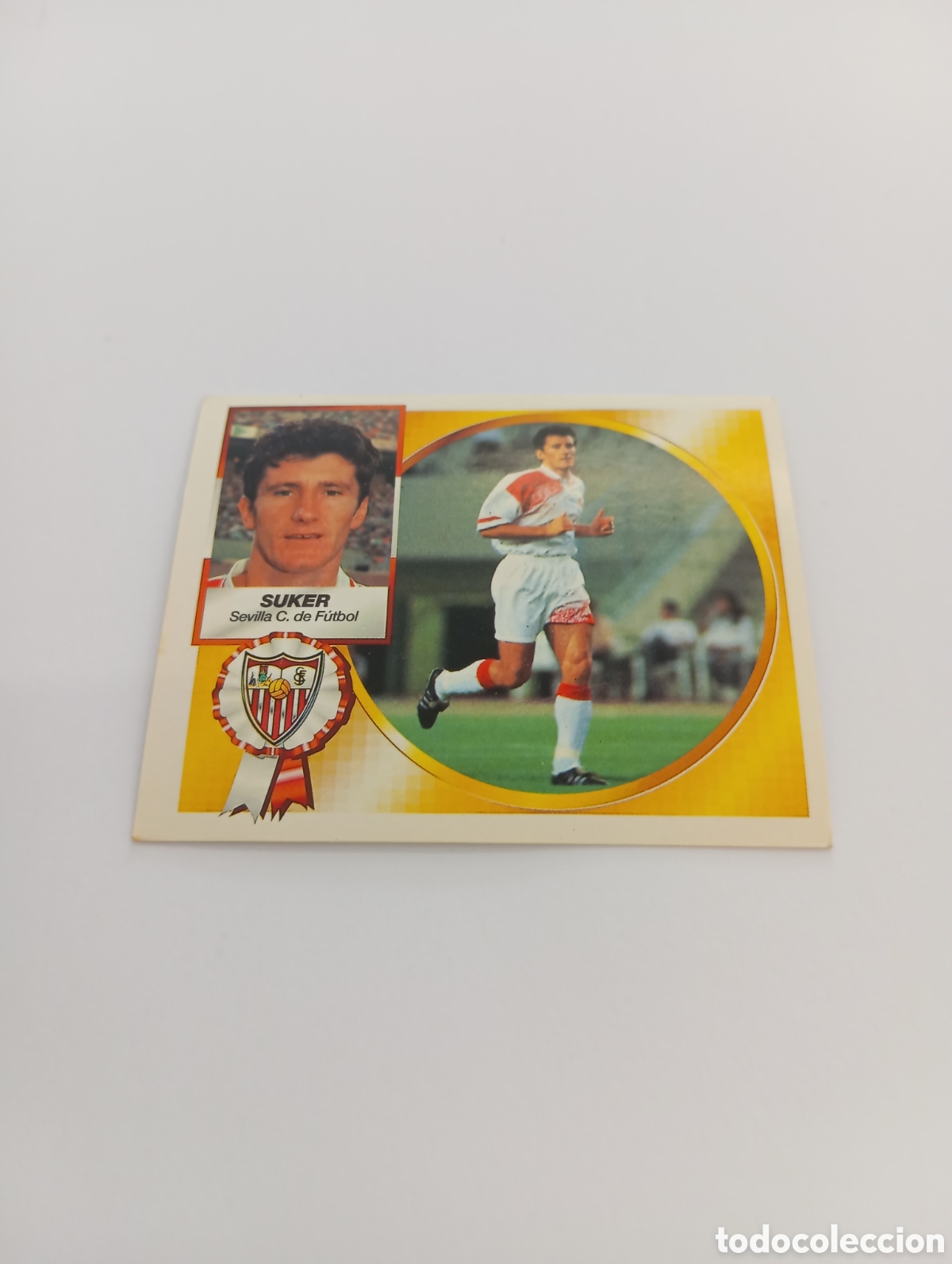 Cromos de F&uacute;tbol: SUKER Sevilla Liga Este 1994 1995 NUEVO SIN PEGAR PANINI 94 95