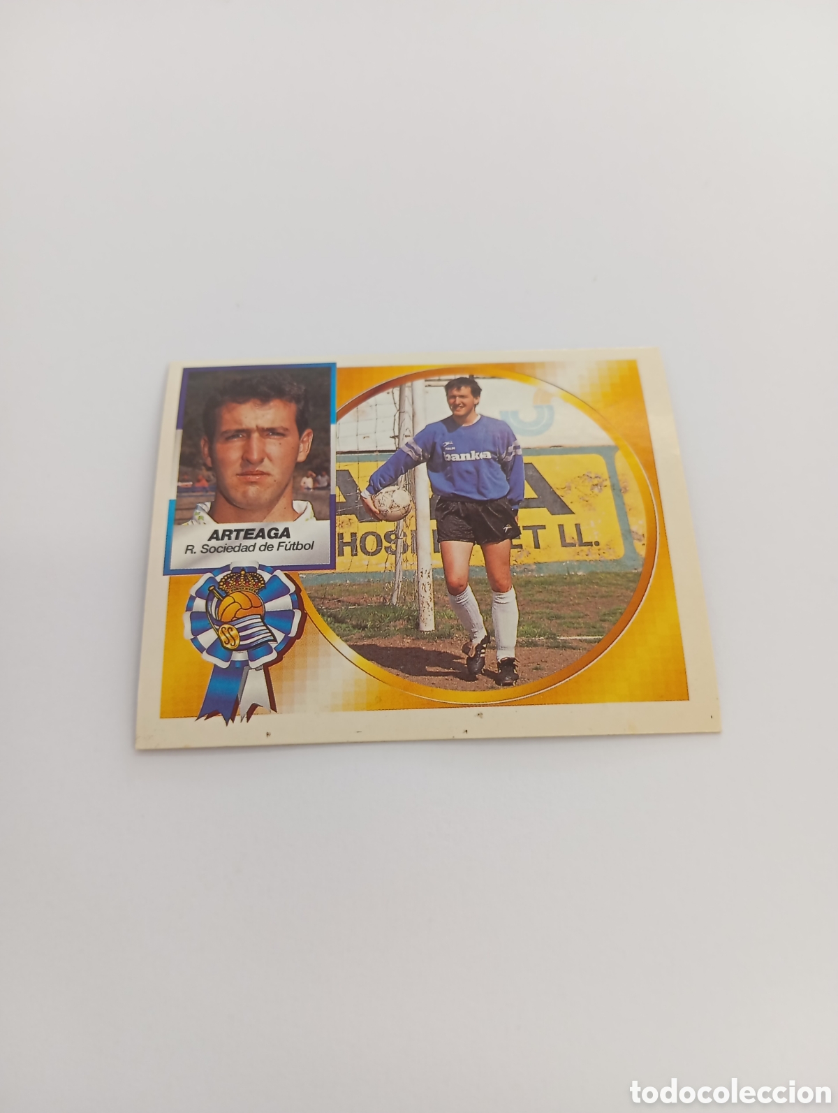 Cromos de F&uacute;tbol: ARTEAGA Real Sociedad Liga Este 1994 1995 NUEVO SIN PEGAR PANINI 94 95