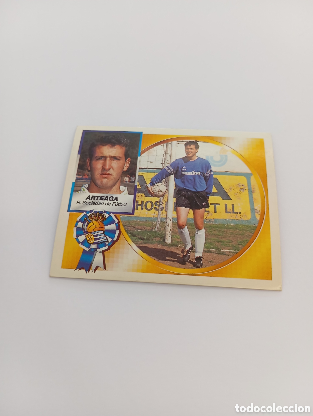 Cromos de F&uacute;tbol: ARTEAGA Real Sociedad Liga Este 1994 1995 NUEVO SIN PEGAR PANINI 94 95