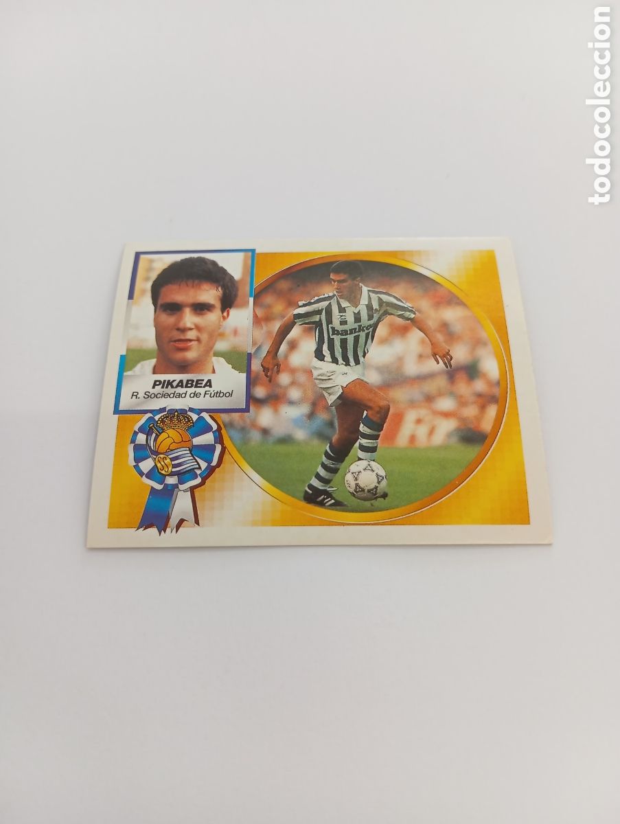 Cromos de F&uacute;tbol: PIKABEA Real Sociedad Liga Este 1994 1995 NUEVO SIN PEGAR PANINI 94 95