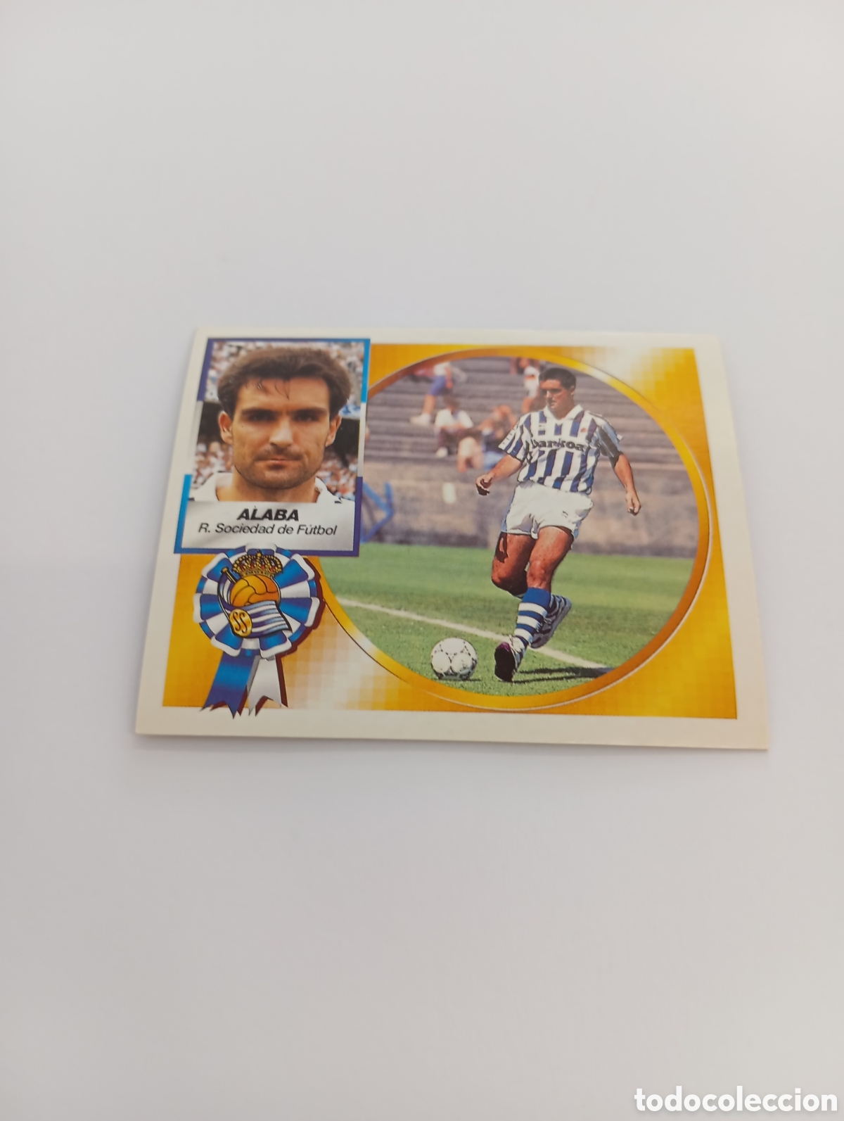 Cromos de F&uacute;tbol: ALABA Real Sociedad Liga Este 1994 1995 NUEVO SIN PEGAR PANINI 94 95