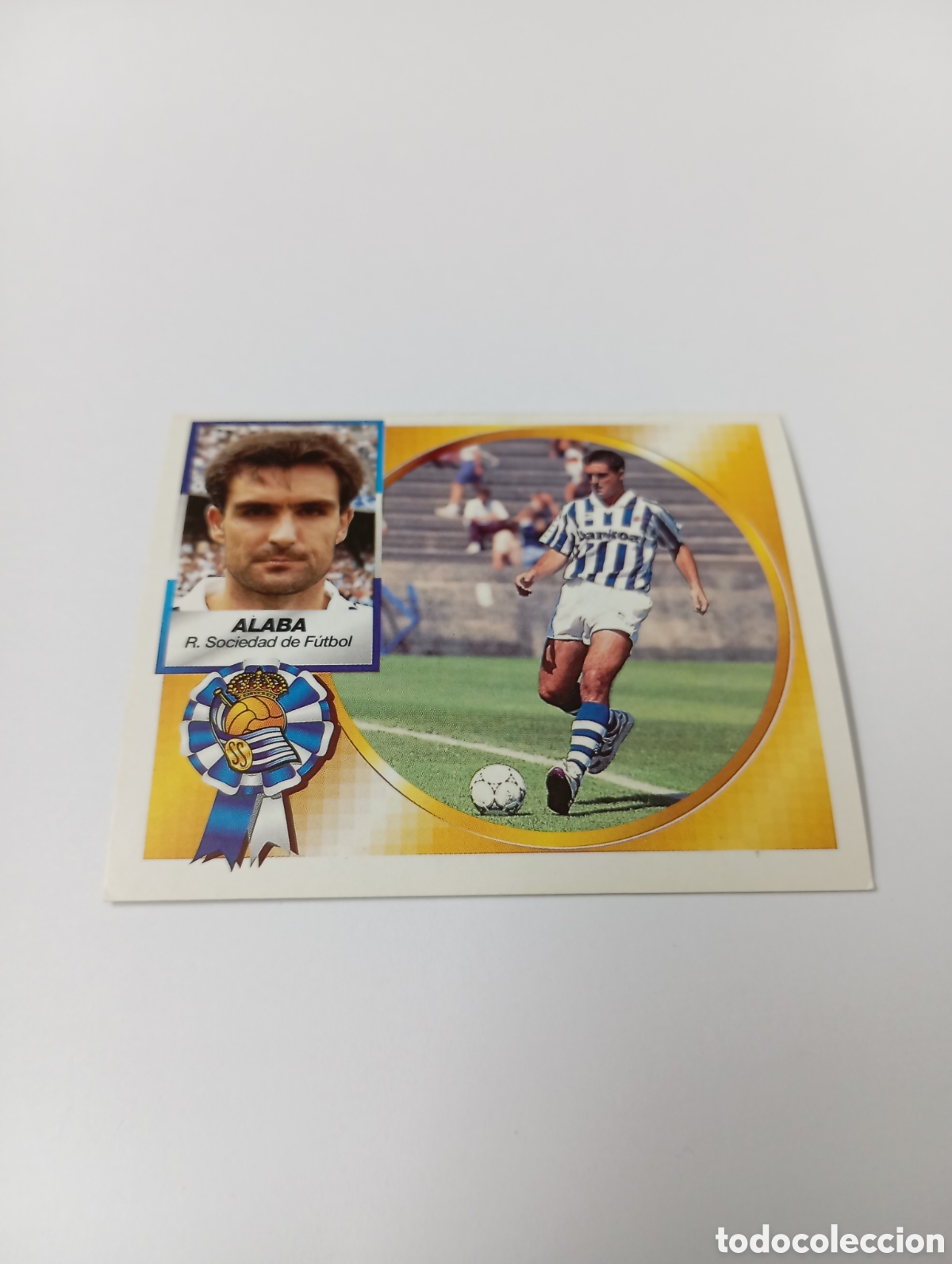 Cromos de F&uacute;tbol: ALABA Real Sociedad Liga Este 1994 1995 NUEVO SIN PEGAR PANINI 94 95