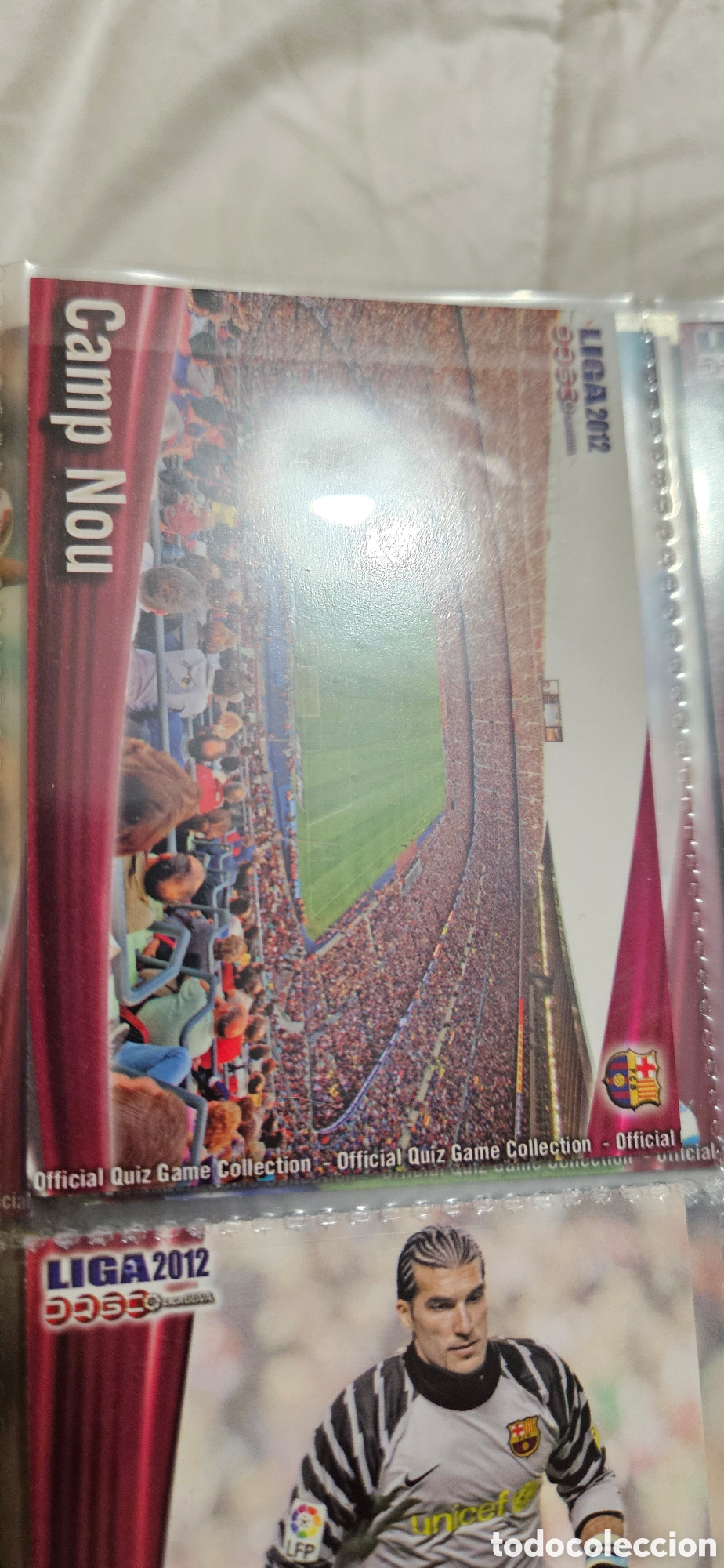 Cromos de F&uacute;tbol: Estadio 2 mundicromo Barcelona quiz 2011 2012 11 12 trading card
