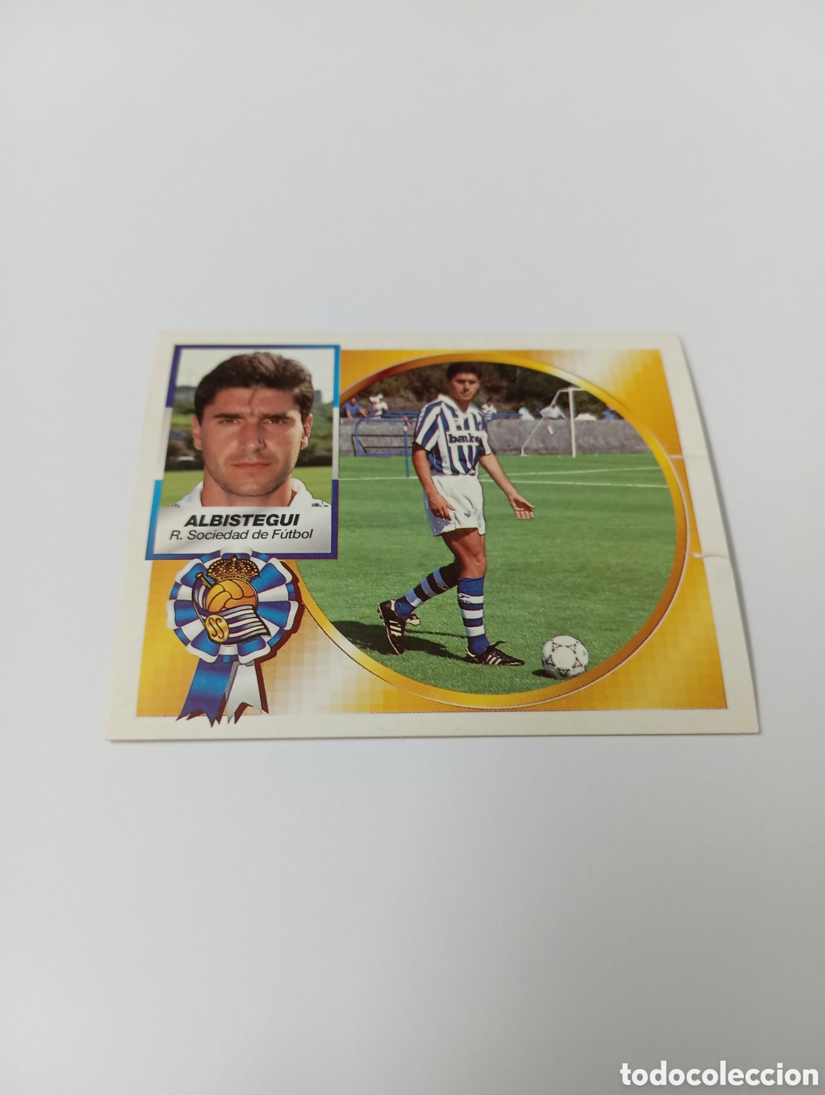 Cromos de F&uacute;tbol: ALBISTEGUI Real Sociedad Liga Este 1994 1995 NUEVO SIN PEGAR PANINI 94 95