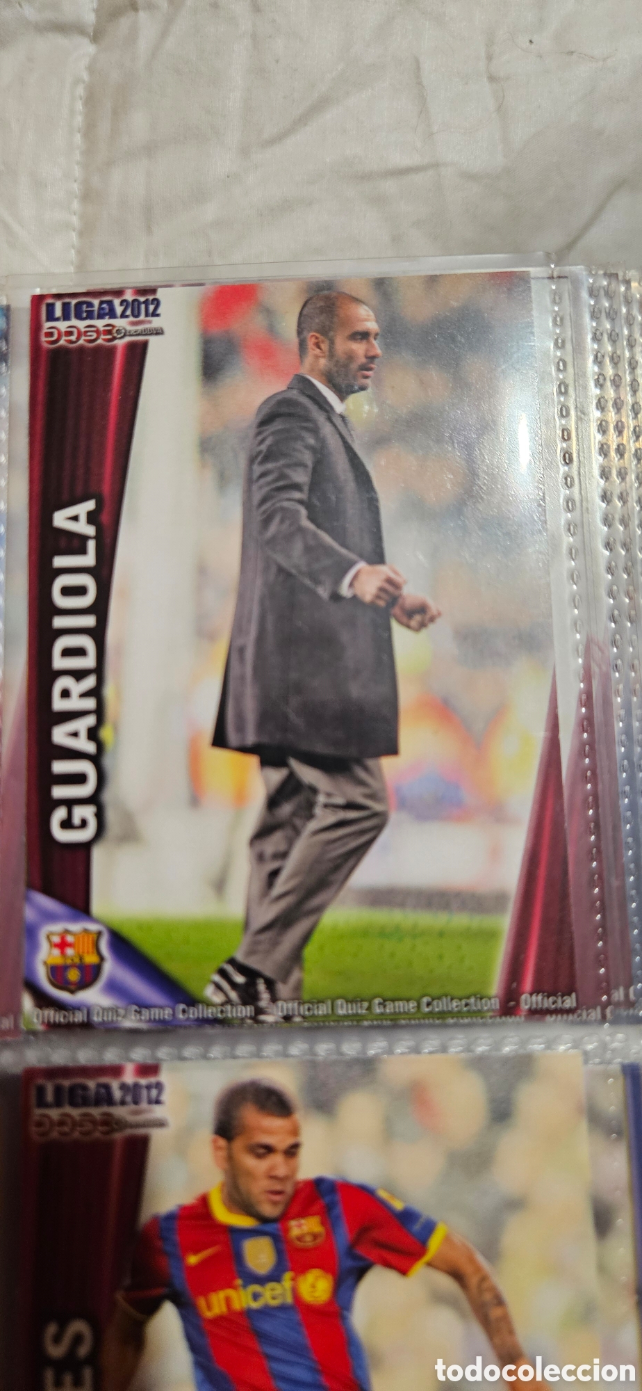 Cromos de F&uacute;tbol: 3 guardiola mundicromo Barcelona quiz 2011 2012 11 12 trading card