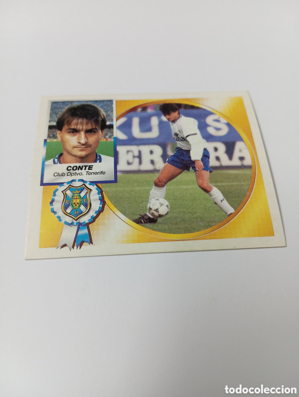 Cromos de Futebol: CONTE Tenerife Liga Este 1994 1995 NUEVO SIN PEGAR PANINI 94 95