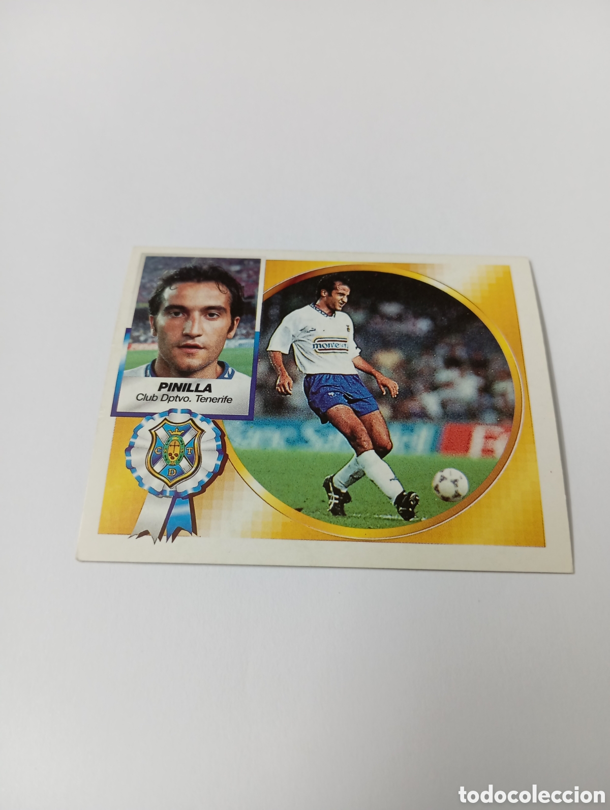 Cromos de F&uacute;tbol: PINILLA Tenerife Liga Este 1994 1995 NUEVO SIN PEGAR PANINI 94 95