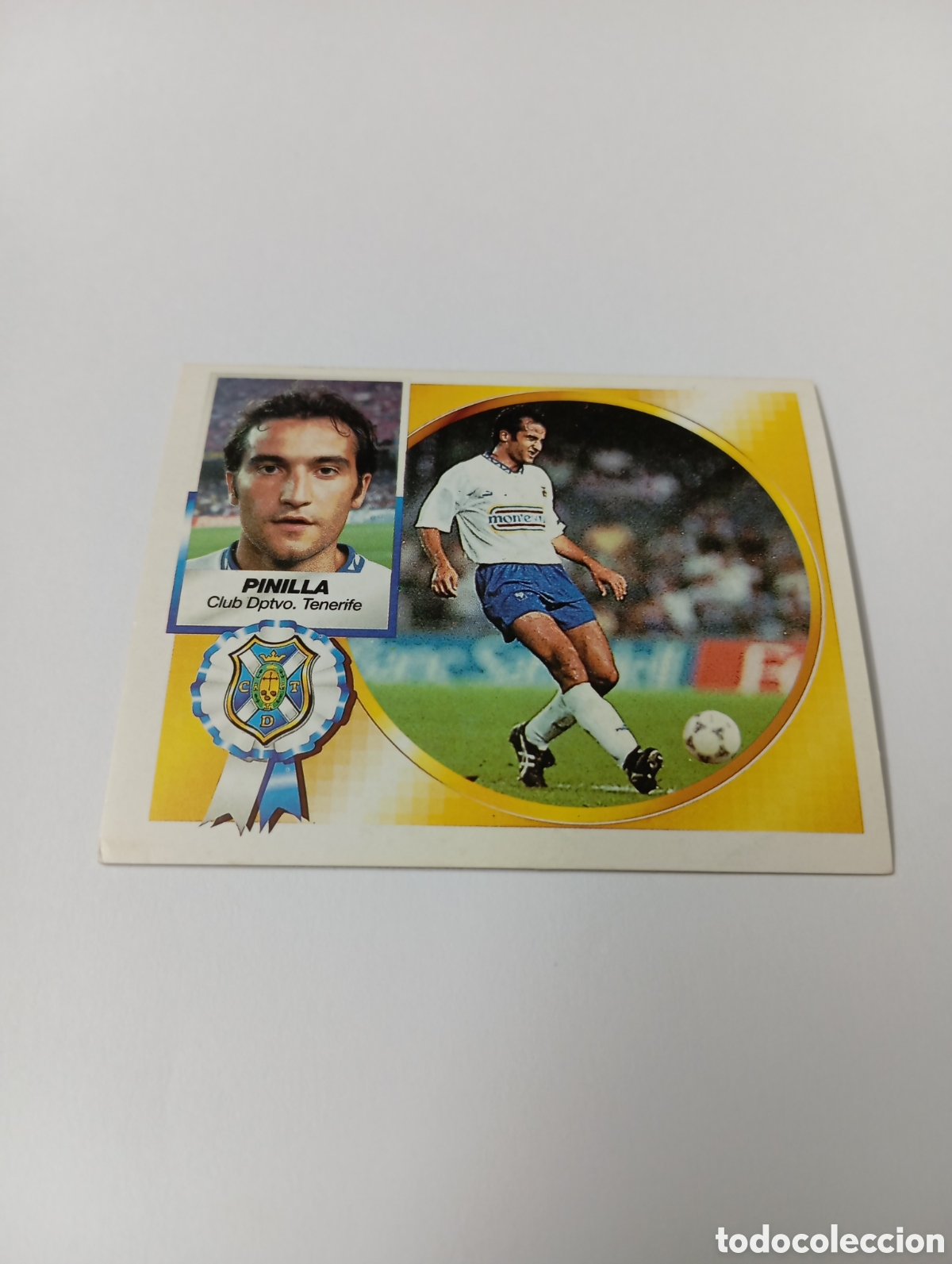Cromos de F&uacute;tbol: PINILLA Tenerife Liga Este 1994 1995 NUEVO SIN PEGAR PANINI 94 95