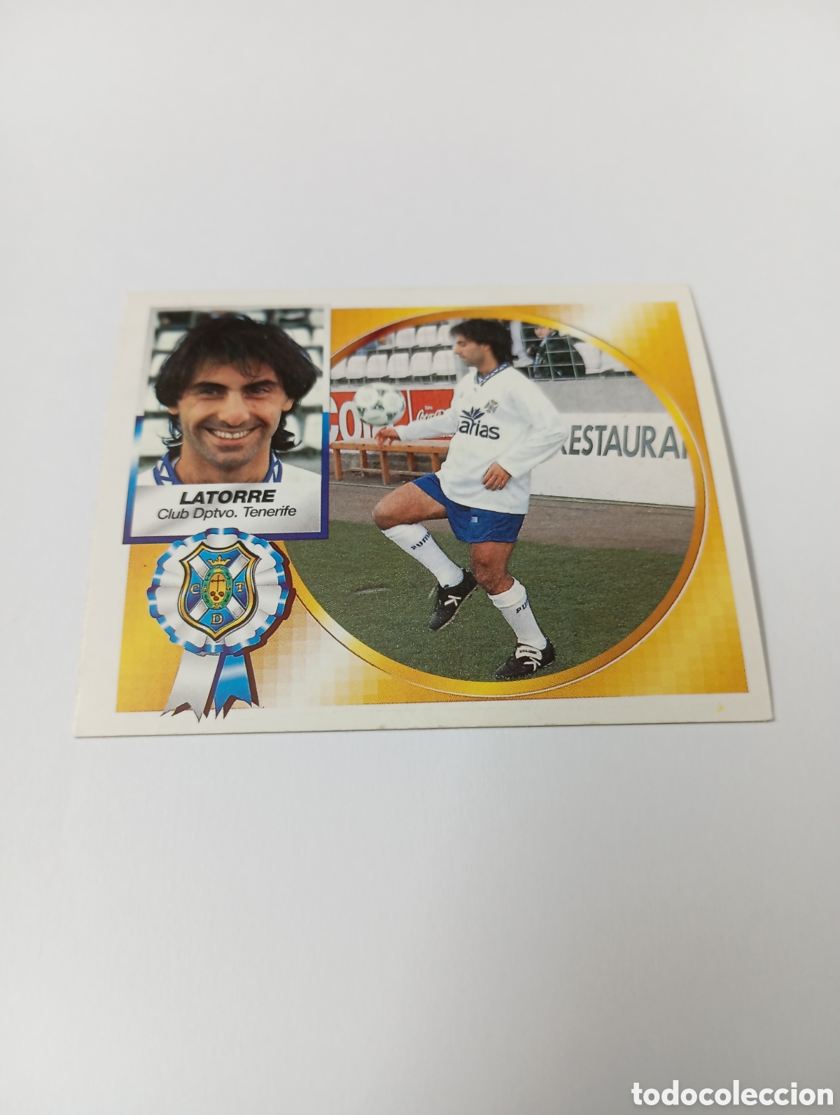 Cromos de F&uacute;tbol: LATORRE Tenerife Liga Este 1994 1995 NUEVO SIN PEGAR PANINI 94 95