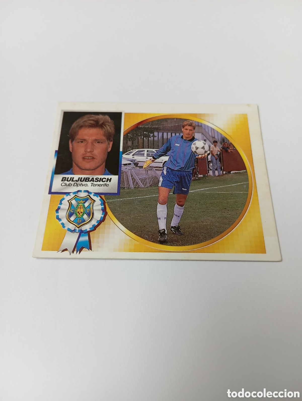 Cromos de F&uacute;tbol: BULJUBASICH COLOCA Tenerife Liga Este 1994 1995 NUEVO SIN PEGAR PANINI 94 95