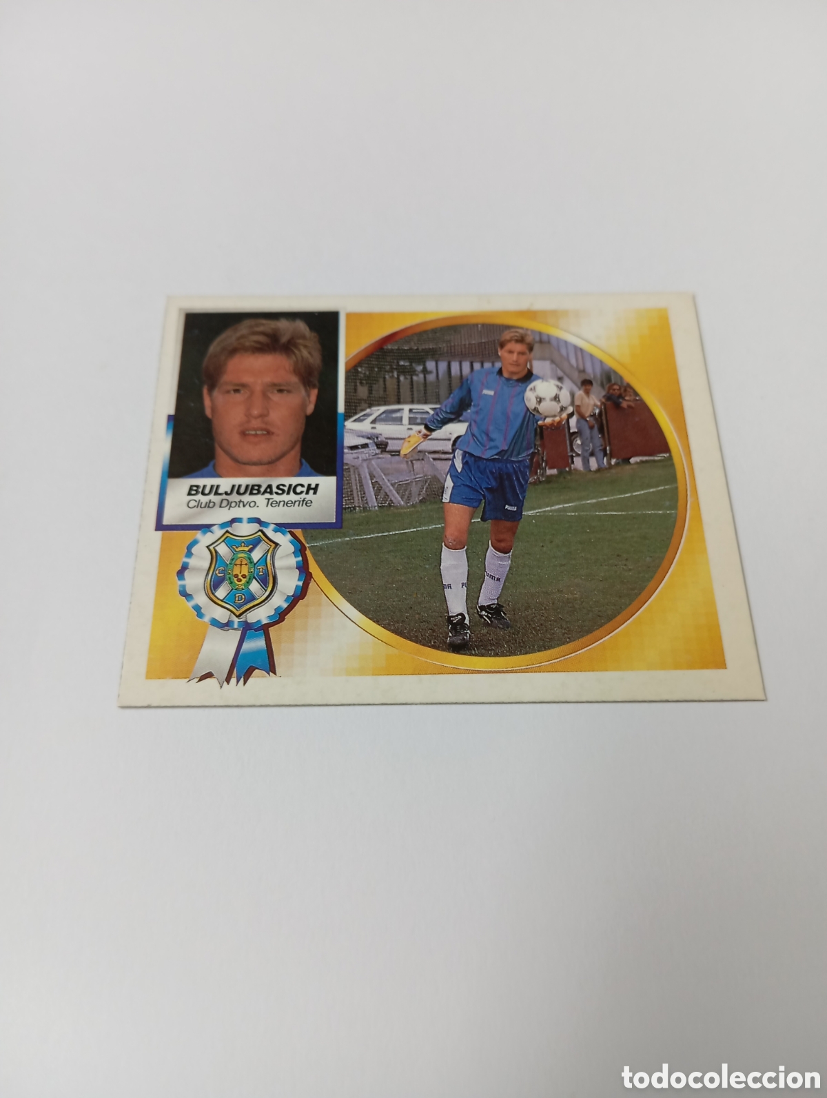 Cromos de F&uacute;tbol: BULJUBASICH COLOCA Tenerife Liga Este 1994 1995 NUEVO SIN PEGAR PANINI 94 95