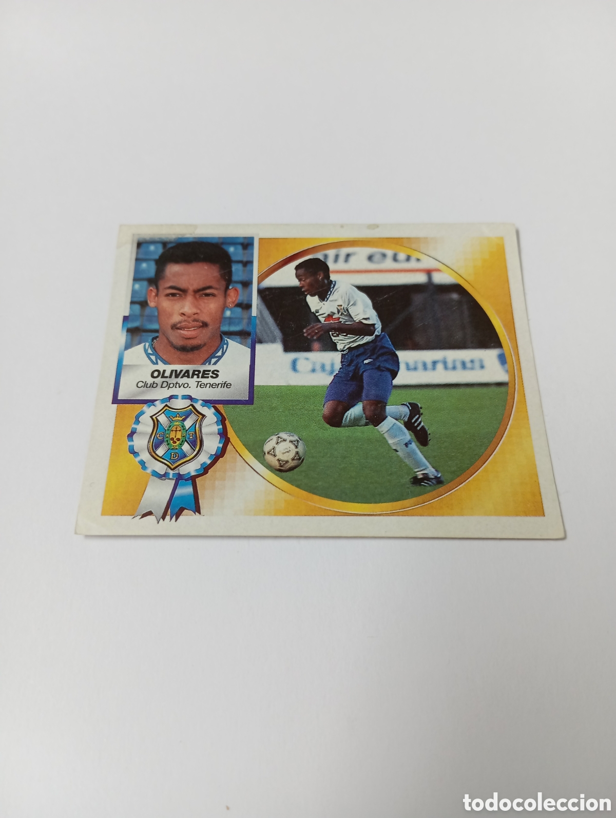 Cromos de F&uacute;tbol: OLIVARES BAJA Tenerife Liga Este 1994 1995 Recuperado PANINI 94 95