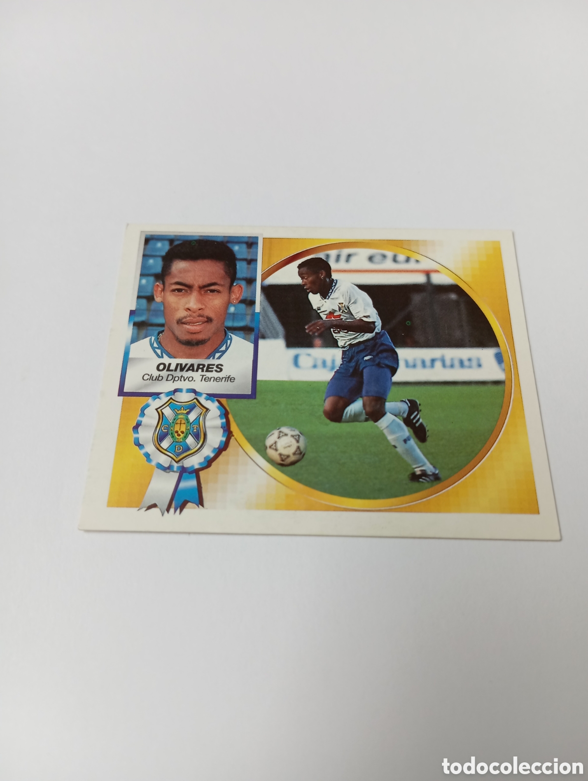 Cromos de F&uacute;tbol: OLIVARES BAJA Tenerife Liga Este 1994 1995 NUEVO SIN PEGAR PANINI 94 95