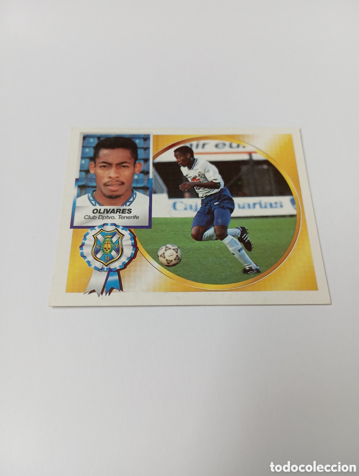 Cromos de F&uacute;tbol: OLIVARES BAJA Tenerife Liga Este 1994 1995 NUEVO SIN PEGAR PANINI 94 95