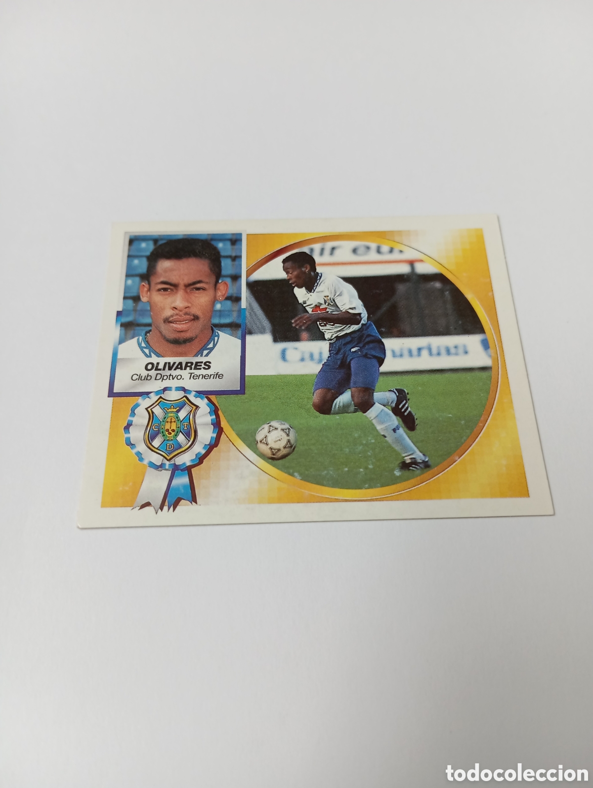 Cromos de F&uacute;tbol: OLIVARES BAJA Tenerife Liga Este 1994 1995 NUEVO SIN PEGAR PANINI 94 95