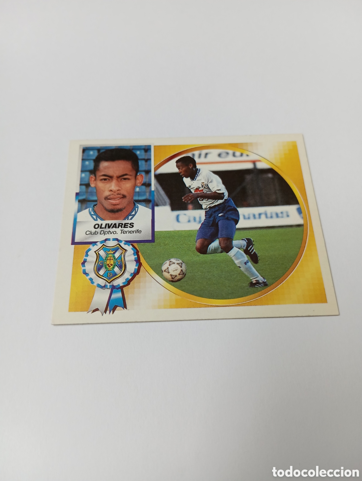 Cromos de F&uacute;tbol: OLIVARES BAJA Tenerife Liga Este 1994 1995 NUEVO SIN PEGAR PANINI 94 95