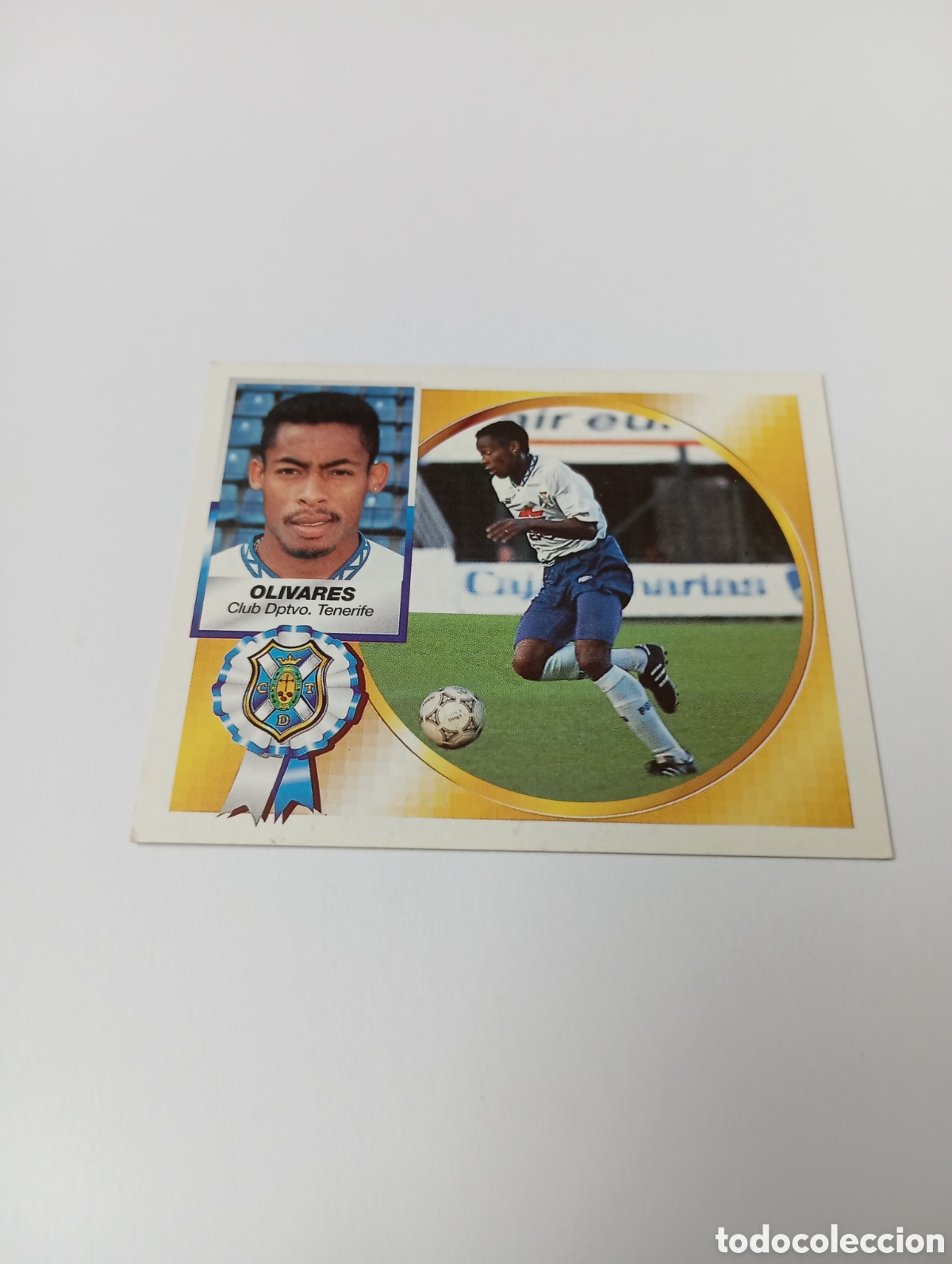 Cromos de F&uacute;tbol: OLIVARES BAJA Tenerife Liga Este 1994 1995 NUEVO SIN PEGAR PANINI 94 95