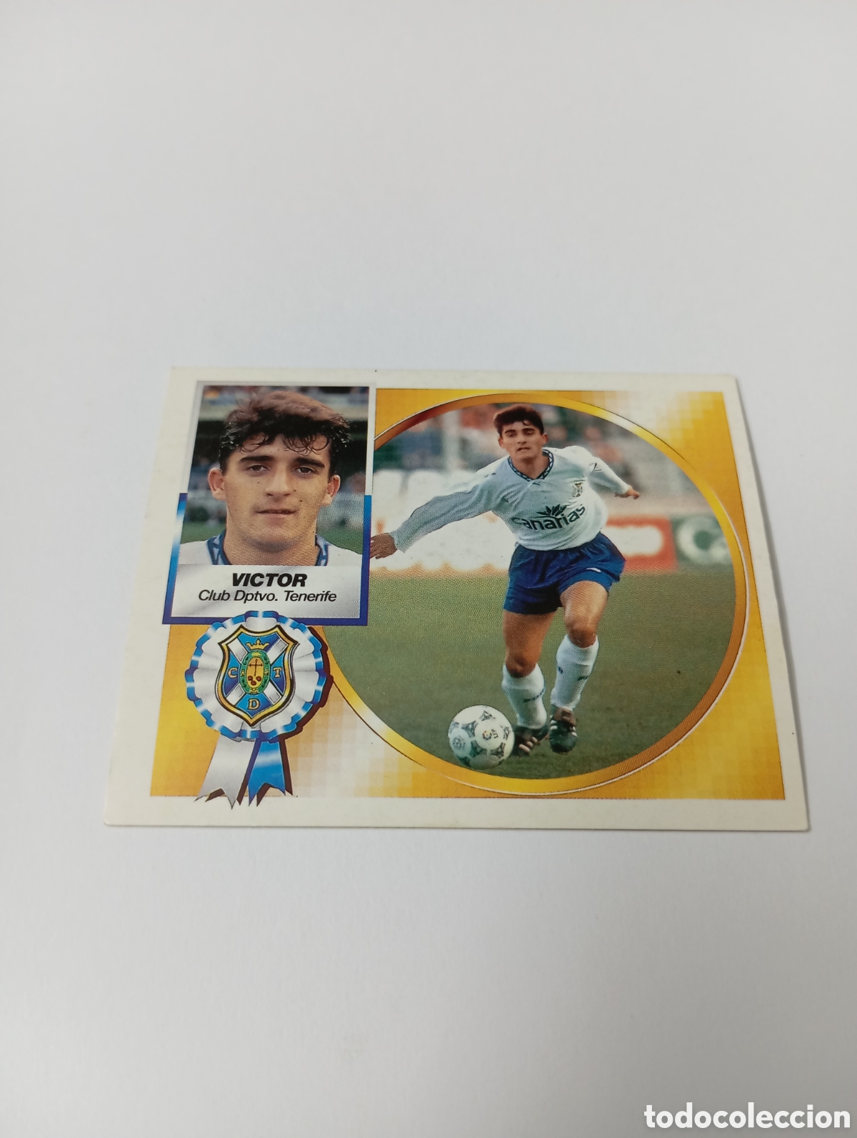 Cromos de F&uacute;tbol: VICTOR Tenerife Liga Este 1994 1995 NUEVO SIN PEGAR PANINI 94 95