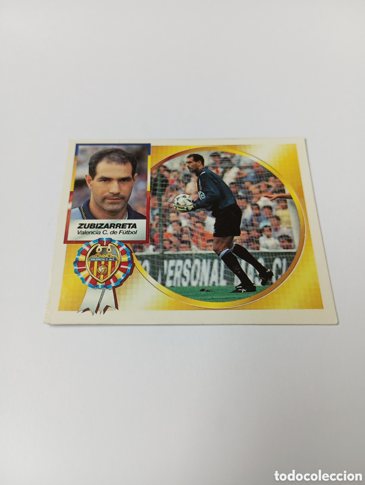 Cromos de F&uacute;tbol: ZUBIZARRETA Valencia Liga Este 1994 1995 NUEVO SIN PEGAR PANINI 94 95