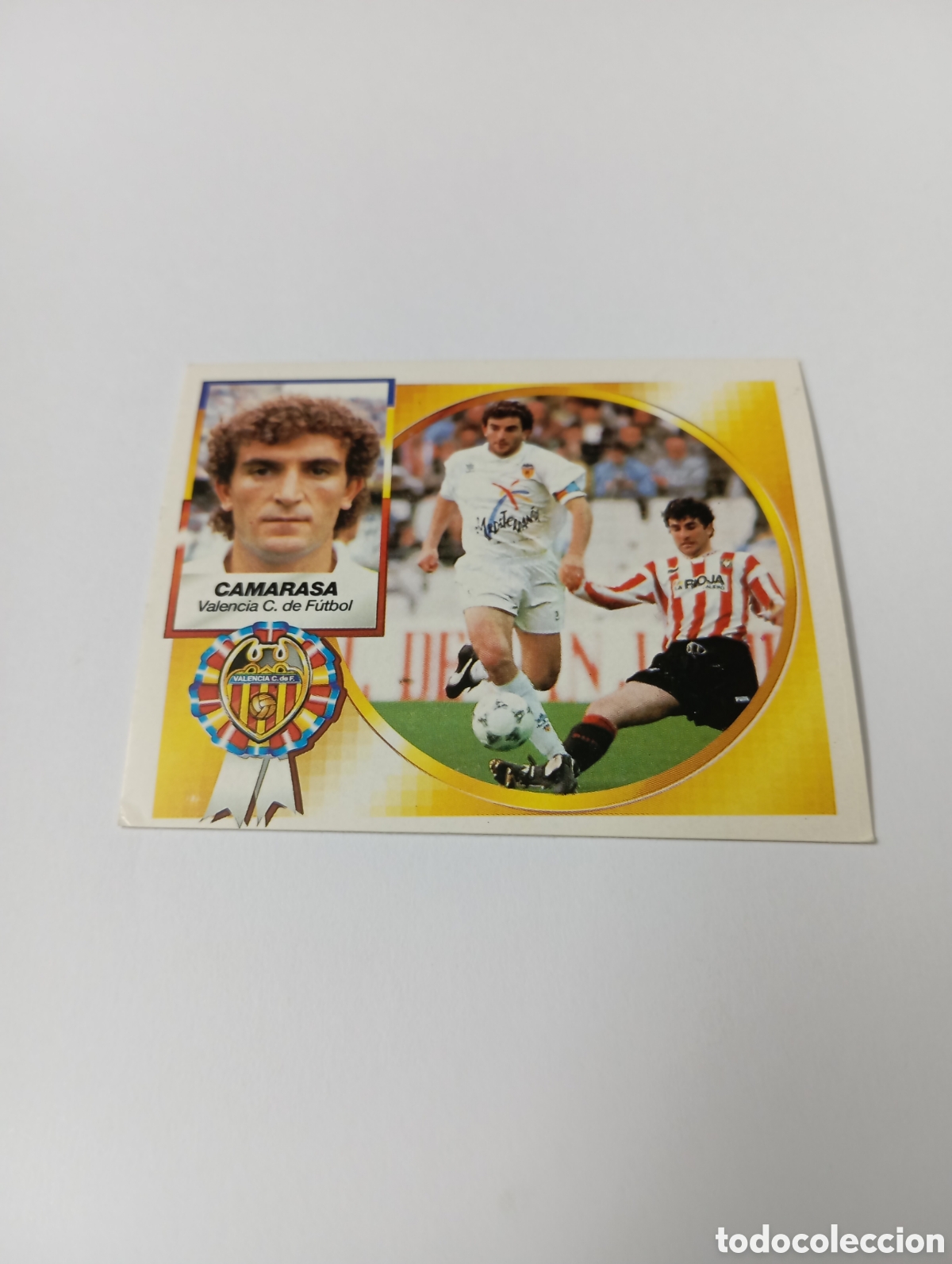 Cromos de F&uacute;tbol: CAMARASA Valencia Liga Este 1994 1995 NUEVO SIN PEGAR PANINI 94 95
