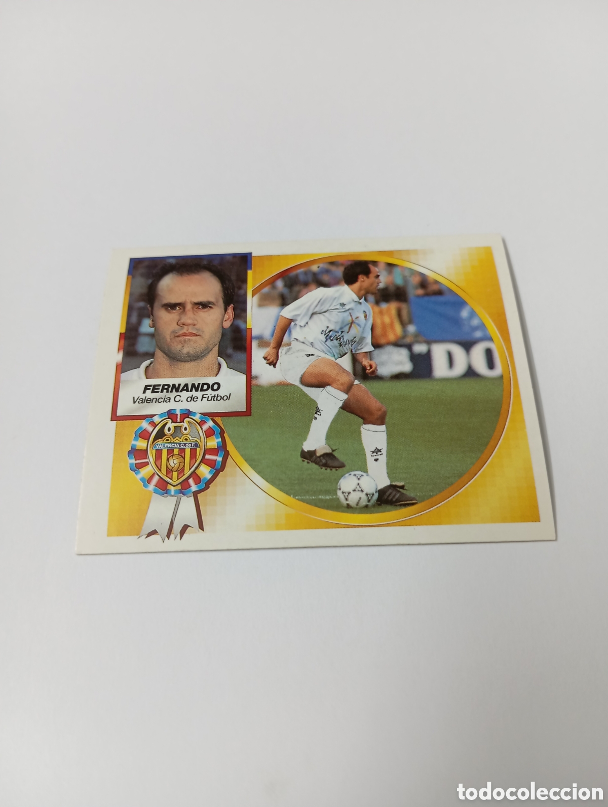 Cromos de F&uacute;tbol: FERNANDO Valencia Liga Este 1994 1995 NUEVO SIN PEGAR PANINI 94 95