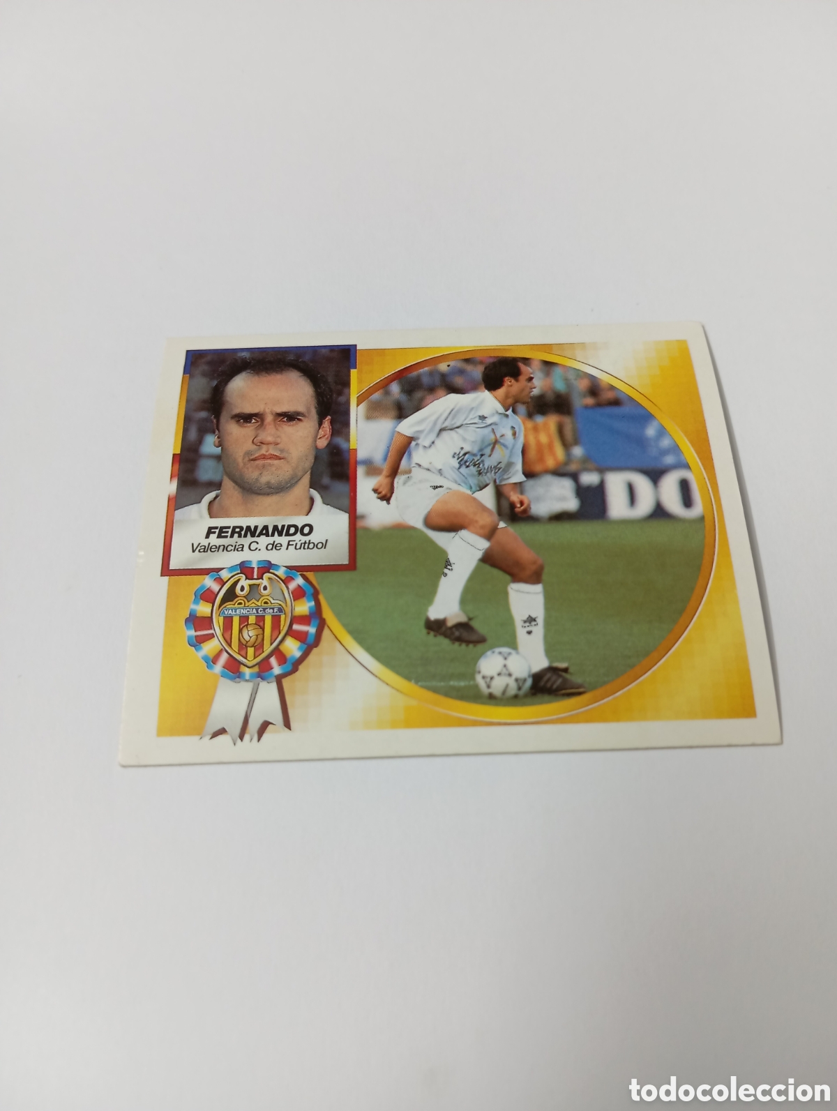 Cromos de F&uacute;tbol: FERNANDO Valencia Liga Este 1994 1995 NUEVO SIN PEGAR PANINI 94 95