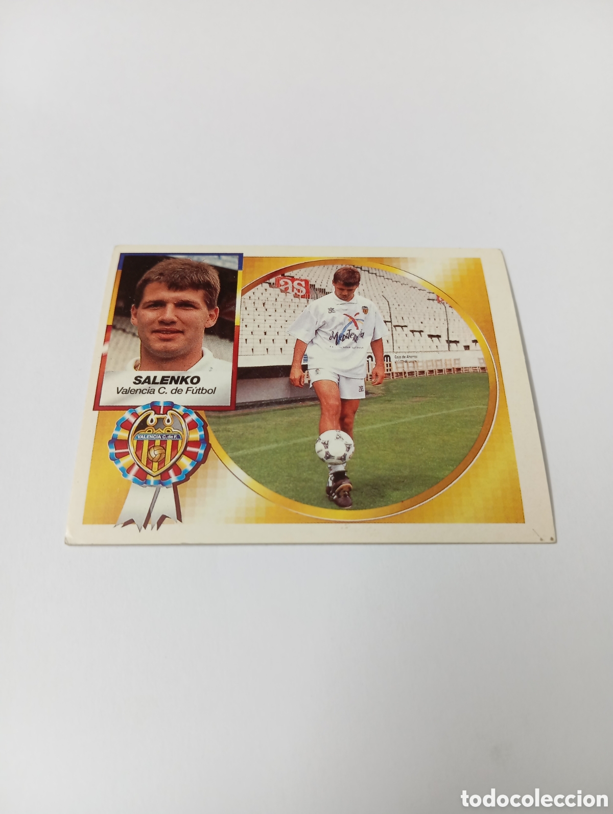 Cromos de F&uacute;tbol: SALENKO Valencia Liga Este 1994 1995 NUEVO SIN PEGAR PANINI 94 95