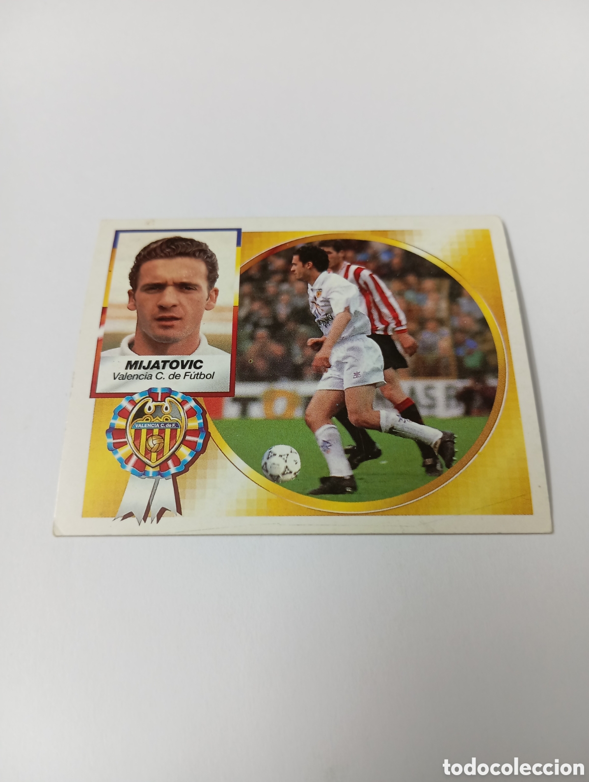 Cromos de F&uacute;tbol: MIJATOVIC Valencia Liga Este 1994 1995 NUEVO SIN PEGAR PANINI 94 95