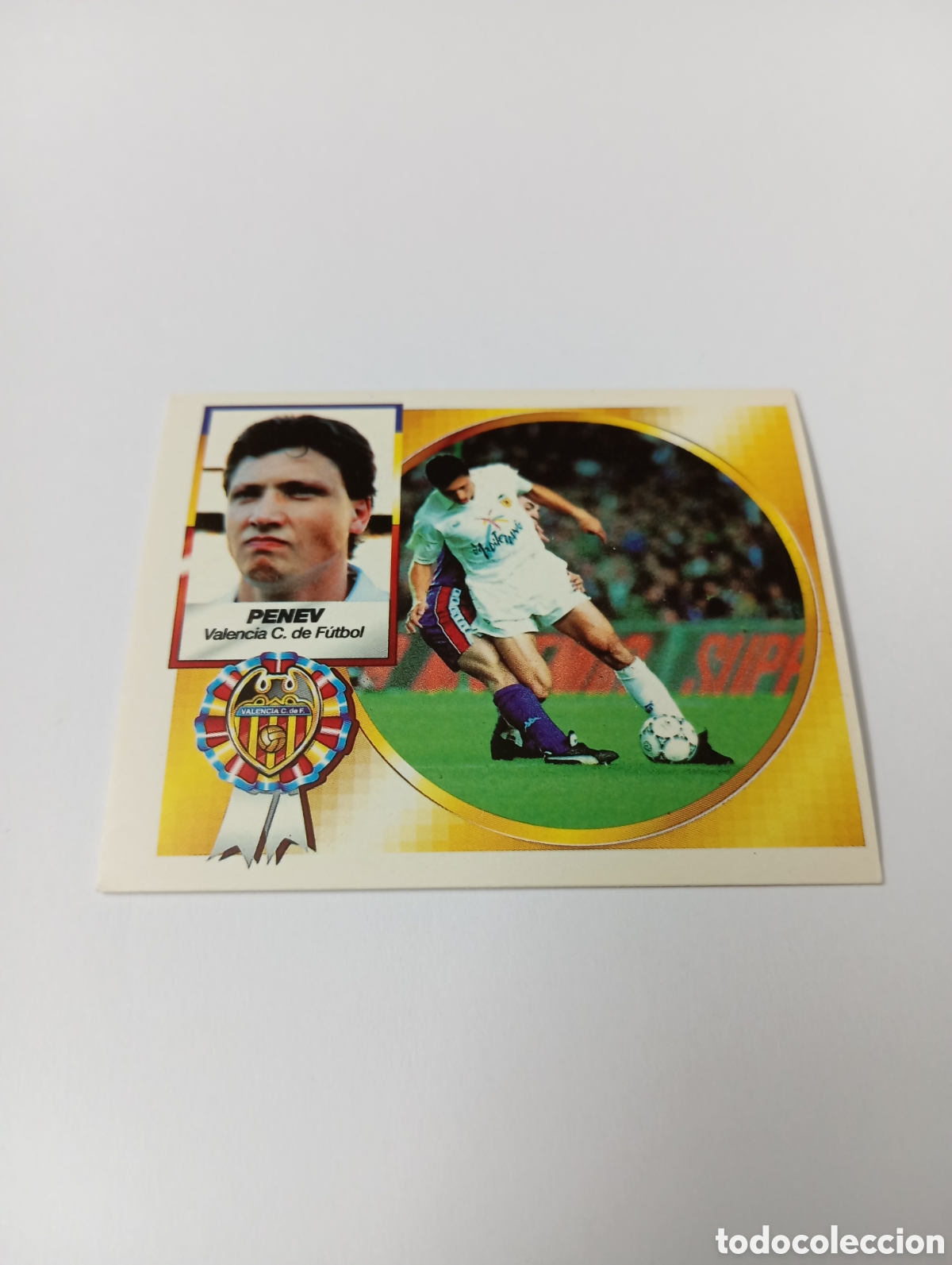 Cromos de F&uacute;tbol: PENEV Valencia Liga Este 1994 1995 NUEVO SIN PEGAR PANINI 94 95