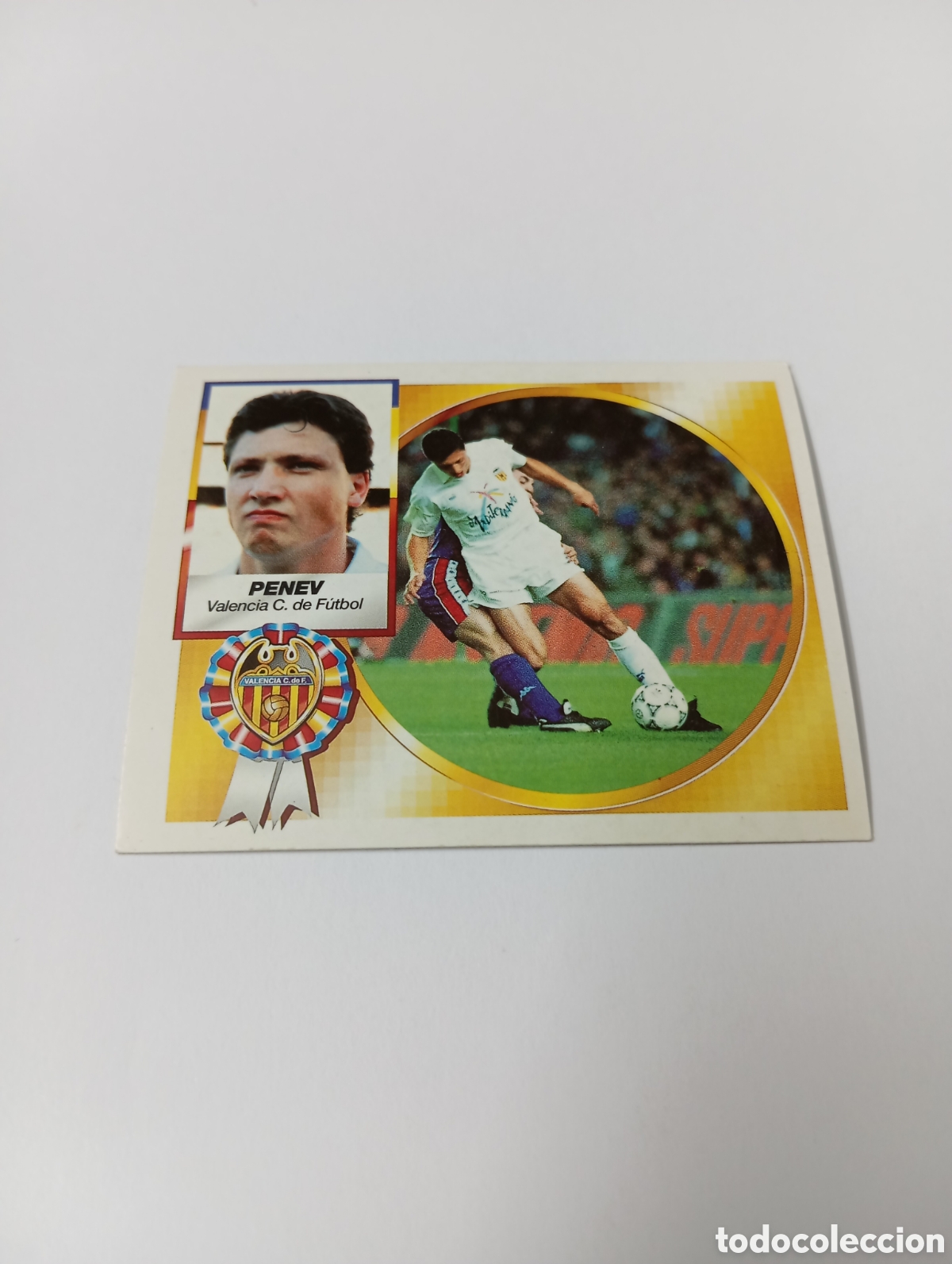 Cromos de F&uacute;tbol: PENEV Valencia Liga Este 1994 1995 NUEVO SIN PEGAR PANINI 94 95