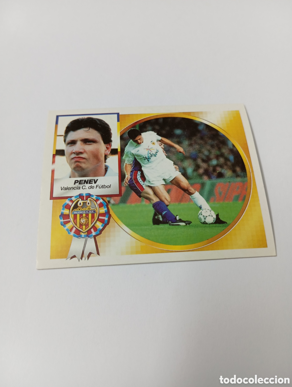 Cromos de F&uacute;tbol: PENEV Valencia Liga Este 1994 1995 NUEVO SIN PEGAR PANINI 94 95