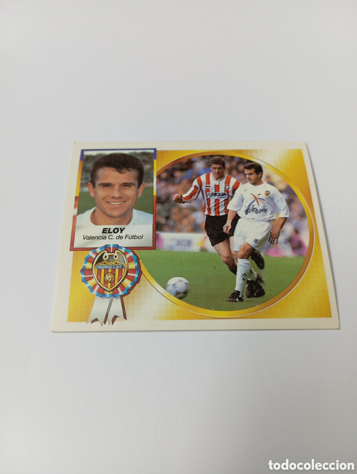 Cromos de F&uacute;tbol: ELOY Valencia Liga Este 1994 1995 NUEVO SIN PEGAR PANINI 94 95